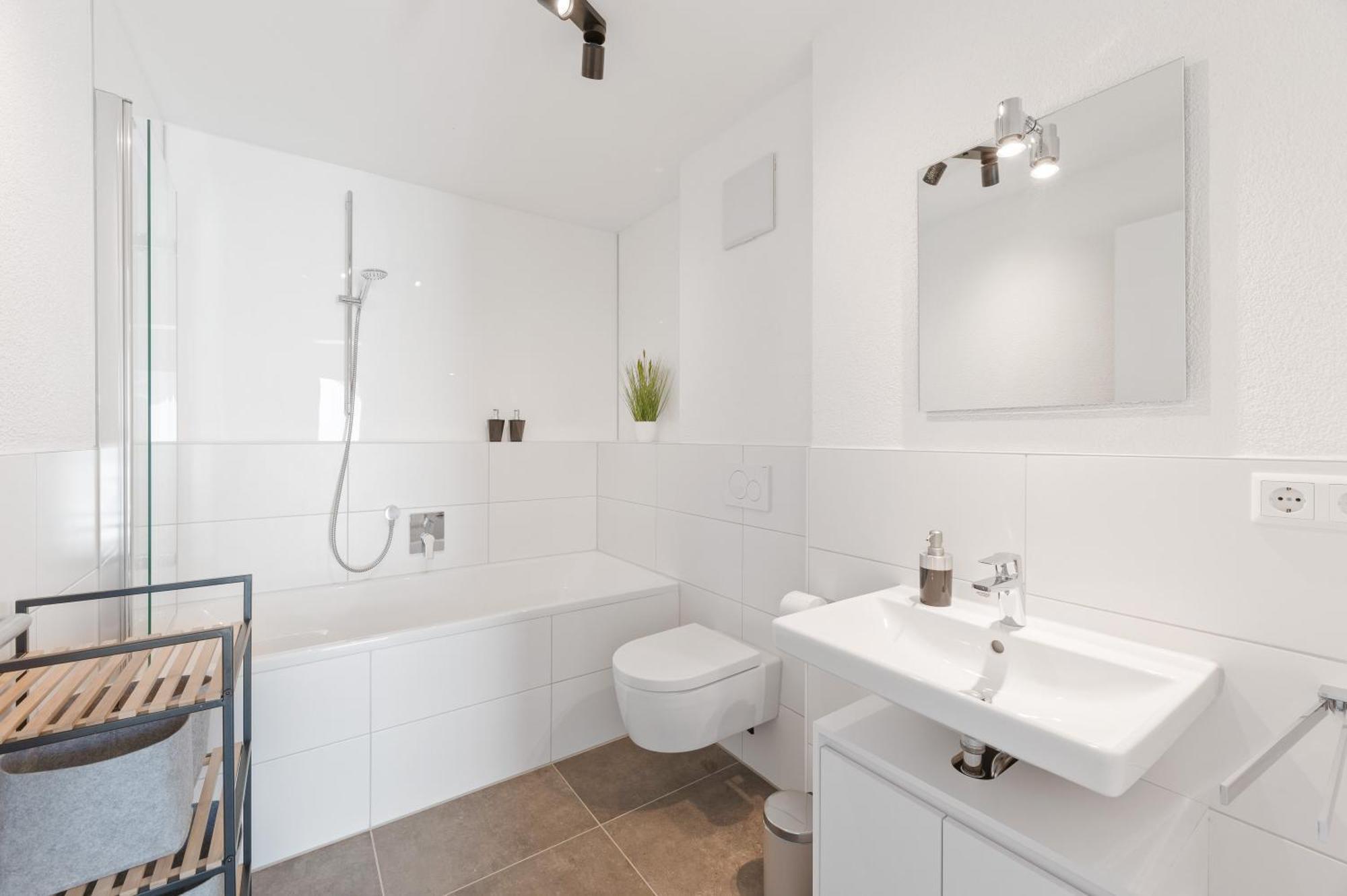 Finest Design Stuttgart Airport Messe Apartment Ostfildern Ruang foto